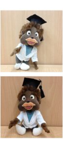 ゴムっちのぬいぐるみが完成しました！