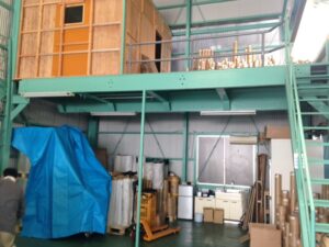 物流センターの増床工事をしました