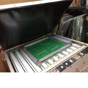 シルクスクリーンの製版にゴムシートをお使いいただきました！