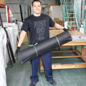 ゴムマットは重い、重たい、持ちやすくならないのか！？