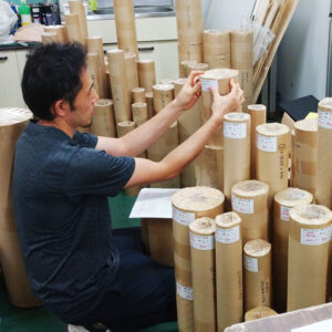 【工場内の残材管理】工場内の整理整頓をしながら、ゴムの廃棄を減らす！