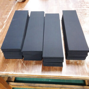 エンボスゴムを短冊形にカットしてお届け