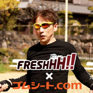 縄跳びトレーニング用ゴムマットを研究開発しています！