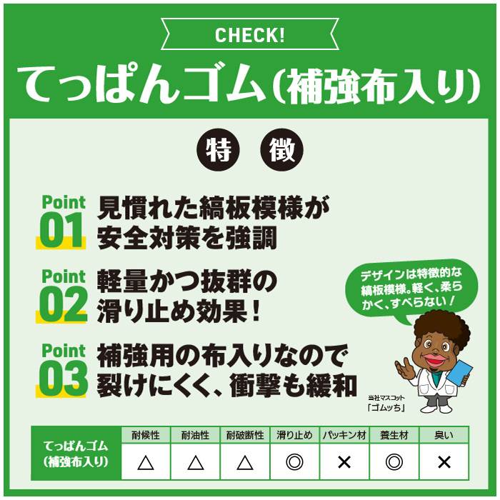 てっぱんゴムシート 画像