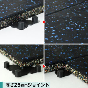 ワケあり処分特価スポーツジム専用ゴムマット 画像