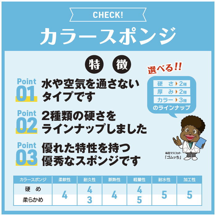 カラースポンジ 画像